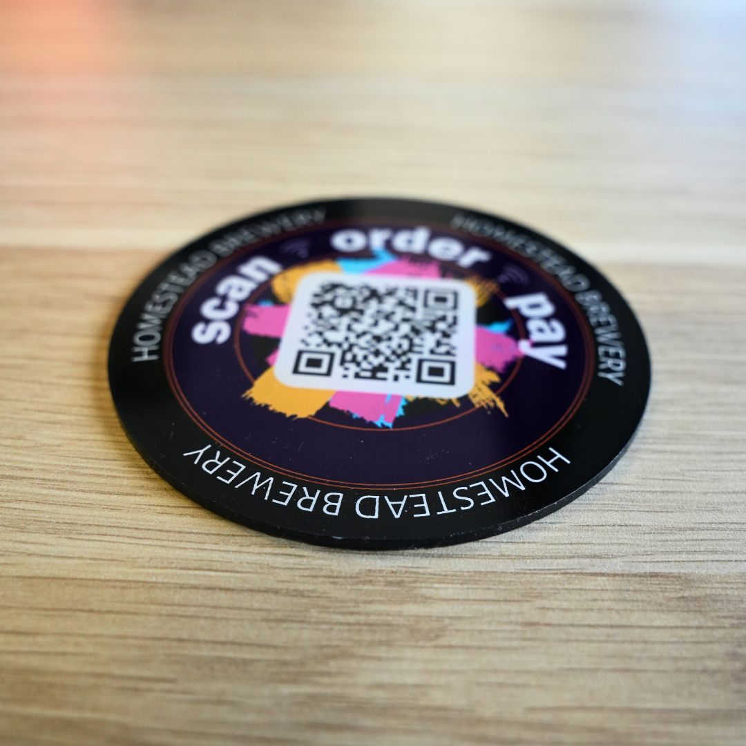 acrylic discs qr order